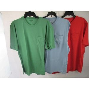Lot 3 IZOD XL Men T Shirts Soft Cotton/Polyester